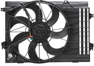 Hyundai Cooling Fan Assembly-Single fan, Radiator Fan | Replacement H160935