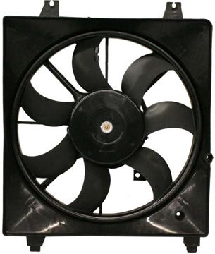 Hyundai Driver Side Cooling Fan Assembly-Single fan, Radiator Fan | Replacement H160940