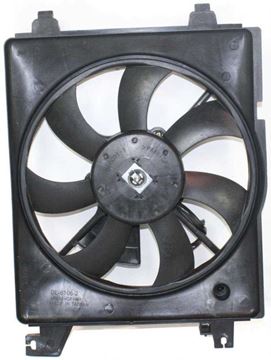 Hyundai Cooling Fan Assembly-Single fan, A/C Condenser Fan | Replacement H190917