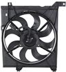 Kia Driver Side Cooling Fan Assembly-Single fan, Radiator Fan | Replacement K160912