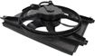 Kia Passenger Side Cooling Fan Assembly-Single fan, Radiator Fan | Replacement K190909