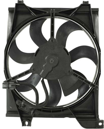 Kia Cooling Fan Assembly-Single fan, A/C Condenser Fan | Replacement K190913