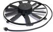 Mercedes Benz, Dodge Front Cooling Fan Assembly-Single fan, A/C Condenser Fan | Replacement M160603