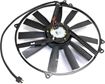 Mercedes Benz, Dodge Front Cooling Fan Assembly-Single fan, A/C Condenser Fan | Replacement M160603