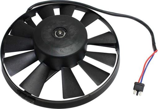 Mercedes Benz Cooling Fan Assembly-Single fan, A/C Condenser Fan | Replacement M190937