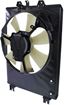 Honda, Acura Passenger Side Cooling Fan Assembly-Single fan, A/C Condenser Fan | Replacement REPA160903