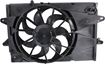 Chevrolet, GMC Cooling Fan Assembly-Single fan, Radiator Fan | Replacement REPC160926