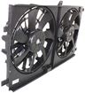 Dodge, Jeep, Chrysler Cooling Fan Assembly-Dual fan, Radiator Fan | Replacement REPD160904