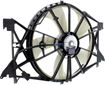 Ram, Dodge Cooling Fan Assembly-Single fan, Radiator Fan | Replacement REPD160906