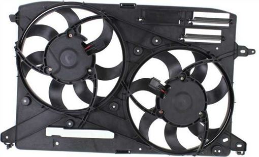 Ford Cooling Fan Assembly-Dual fan, Radiator Fan | Replacement REPF160924