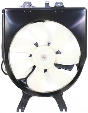 Honda Passenger Side Cooling Fan Assembly-Single fan, A/C Condenser Fan | Replacement REPH160920