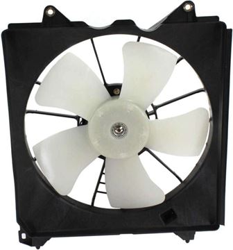 Honda Driver Side Cooling Fan Assembly-Single fan, Radiator Fan | Replacement REPH160938