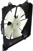 Honda Driver Side Cooling Fan Assembly-Single fan, Radiator Fan | Replacement REPH160938