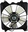 Honda Driver Side Cooling Fan Assembly-Single fan, Radiator Fan | Replacement REPH160938