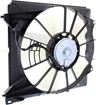 Honda Driver Side Cooling Fan Assembly-Single fan, Radiator Fan | Replacement REPH160942