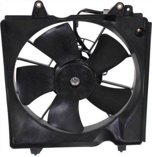 Honda Driver Side Cooling Fan Assembly-Single fan, Radiator Fan | Replacement REPH160962