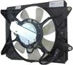 Honda, Acura Passenger Side Cooling Fan Assembly-Single fan, Radiator Fan | Replacement REPH160965