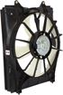 Honda Driver Side Cooling Fan Assembly-Single fan, Radiator Fan | Replacement REPH160966