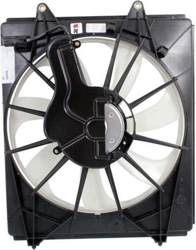 Honda Passenger Side Cooling Fan Assembly-Single fan, Radiator Fan | Replacement REPH160967