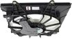 Honda Passenger Side Cooling Fan Assembly-Single fan, Radiator Fan | Replacement REPH160967