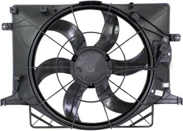 Hyundai Cooling Fan Assembly-Single fan, Radiator Fan | Replacement REPH160969