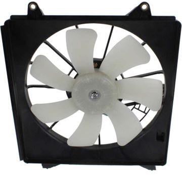 Honda Passenger Side Cooling Fan Assembly-Single fan, A/C Condenser Fan | Replacement REPH160970