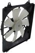 Honda Passenger Side Cooling Fan Assembly-Single fan, A/C Condenser Fan | Replacement REPH160970