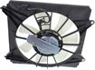 Honda Cooling Fan Assembly, Accord 13-17 Radiator Fan Shroud Assembly, Rh, 4 Cyl Eng, (Coupe, Ex, Ex-L, Touring)/(Sedan, Exc. Hybrid), Denso Brand | Replacement REPH160975