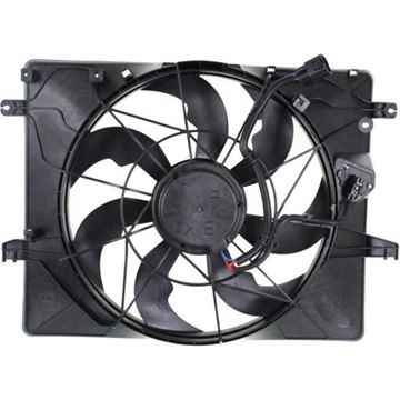 Hyundai Cooling Fan Assembly-Single fan, Radiator Fan | Replacement REPH160979