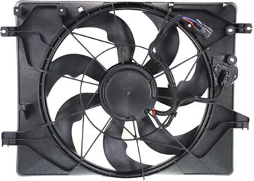 Hyundai Cooling Fan Assembly-Single fan, Radiator Fan | Replacement REPH160980