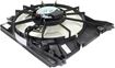 Honda Cooling Fan Assembly-Single fan, Radiator Fan | Replacement REPH160981