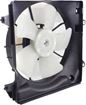 Honda Driver Side Cooling Fan Assembly-Single fan, Radiator Fan | Replacement REPH160986