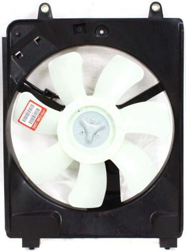 Honda Passenger Side Cooling Fan Assembly-Single fan, A/C Condenser Fan | Replacement REPH190901