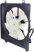 Honda, Acura Passenger Side Cooling Fan Assembly-Single fan, A/C Condenser Fan | Replacement REPH190928