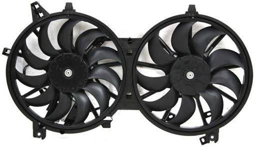 Nissan, Infiniti Cooling Fan Assembly-Dual fan, Radiator Fan | Replacement REPI160902