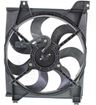 Kia Driver Side Cooling Fan Assembly-Single fan, Radiator Fan | Replacement REPK160918