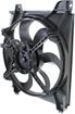 Kia Driver Side Cooling Fan Assembly-Single fan, Radiator Fan | Replacement REPK160918