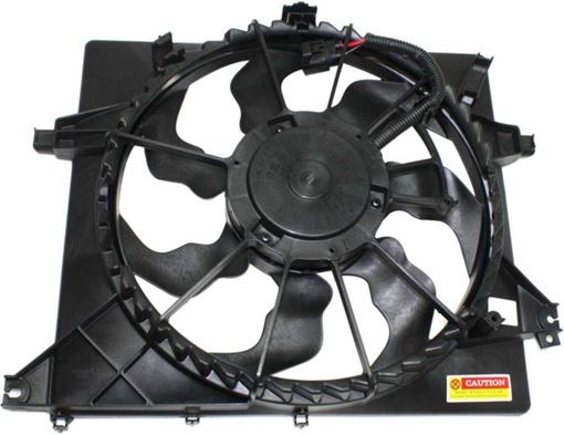 Kia Cooling Fan Assembly-Single fan, Radiator Fan | Replacement REPK160923