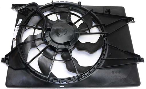 Kia Cooling Fan Assembly-Single fan, Radiator Fan | Replacement REPK160925