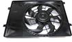 Kia Cooling Fan Assembly-Single fan, Radiator Fan | Replacement REPK160925