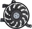 Lexus Cooling Fan Assembly-Single fan, A/C Condenser Fan | Replacement REPL190905