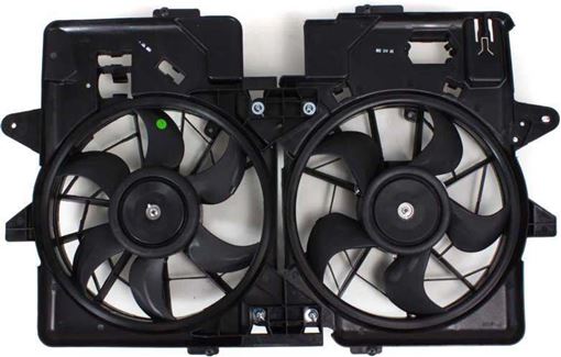 Mercury Cooling Fan Assembly-Dual fan, Radiator Fan | Replacement REPM160901