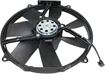 Mercedes Benz Cooling Fan Assembly-Single fan, A/C Condenser Fan | Replacement REPM160911