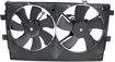 Mitsubishi Driver Side Cooling Fan Assembly-Dual fan, Radiator Fan | Replacement REPM160926