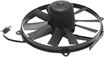 Mercedes Benz Driver Or Passenger Side Cooling Fan Assembly-Single fan, A/C Condenser Fan | Replacement REPM160944