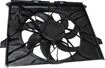 Mercedes Benz Cooling Fan Assembly-Single fan, Radiator Fan | Replacement REPM160945