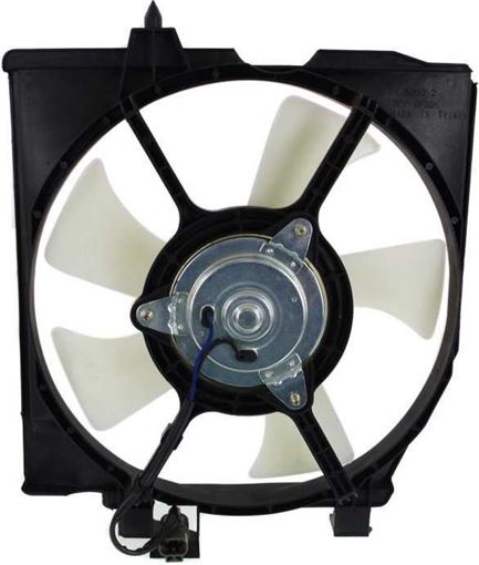 Mazda Passenger Side Cooling Fan Assembly-Single fan, A/C Condenser Fan | Replacement REPM190908