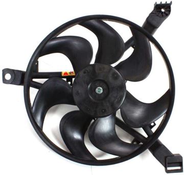 Pontiac Passenger Side Cooling Fan Assembly-Single fan, A/C Condenser Fan | Replacement REPP160901