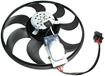 Porsche, Audi, Volkswagen Passenger Side Cooling Fan Assembly-Single fan, Radiator Fan | Replacement REPP160910