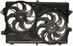 Saturn Cooling Fan Assembly-Dual fan, Radiator Fan | Replacement REPS160901